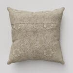 William Morris At Home Marigold Velvet Jute Cushion