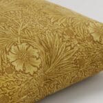 William Morris At Home Marigold Velvet Ochre Cushion
