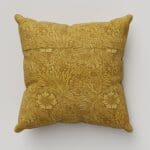 William Morris At Home Marigold Velvet Ochre Cushion