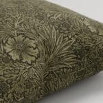 William Morris At Home Marigold Velvet Sage Cushion