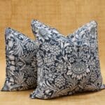 William Morris At Home Sunflower Indigo Cushion