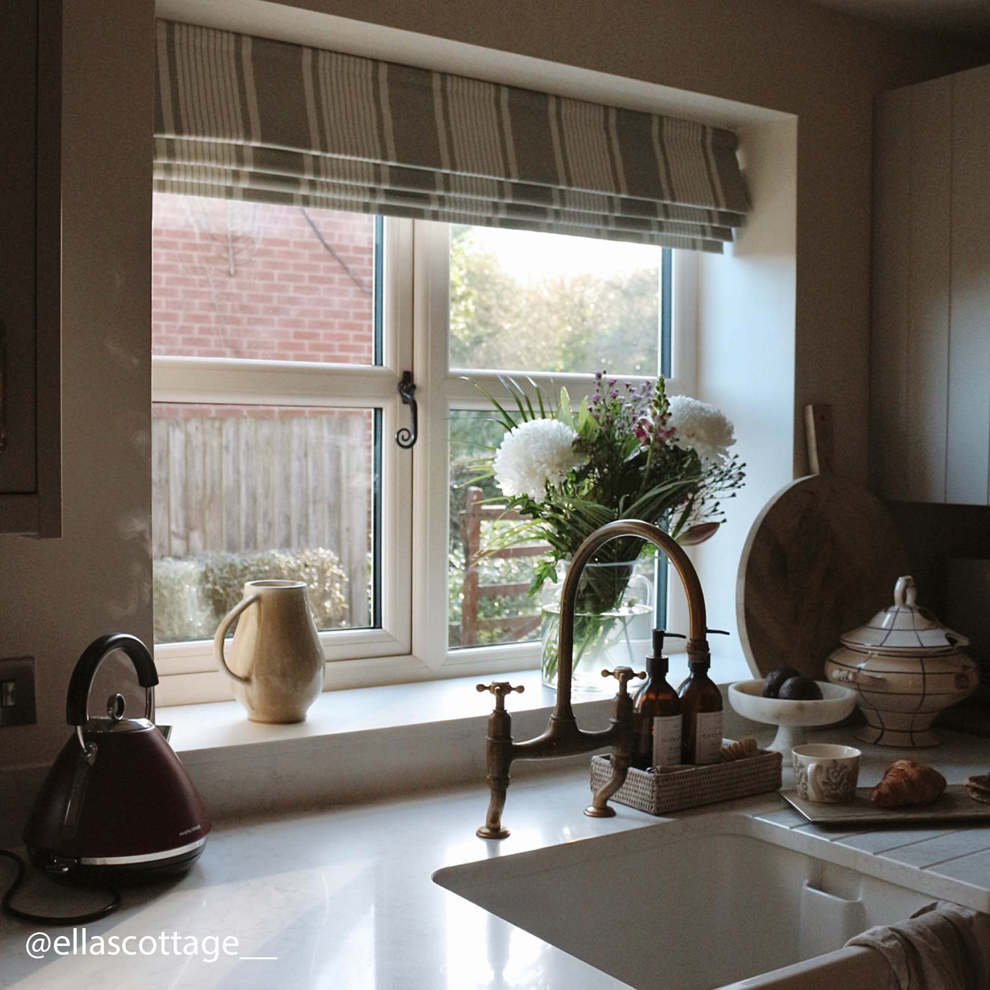 Laura Ashley Tiverton Stripe Steel Motorised - Image 7