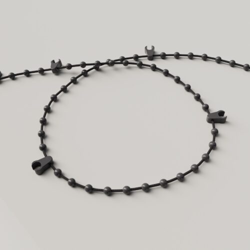 127mm (5") Anthracite Chain (100 Links)