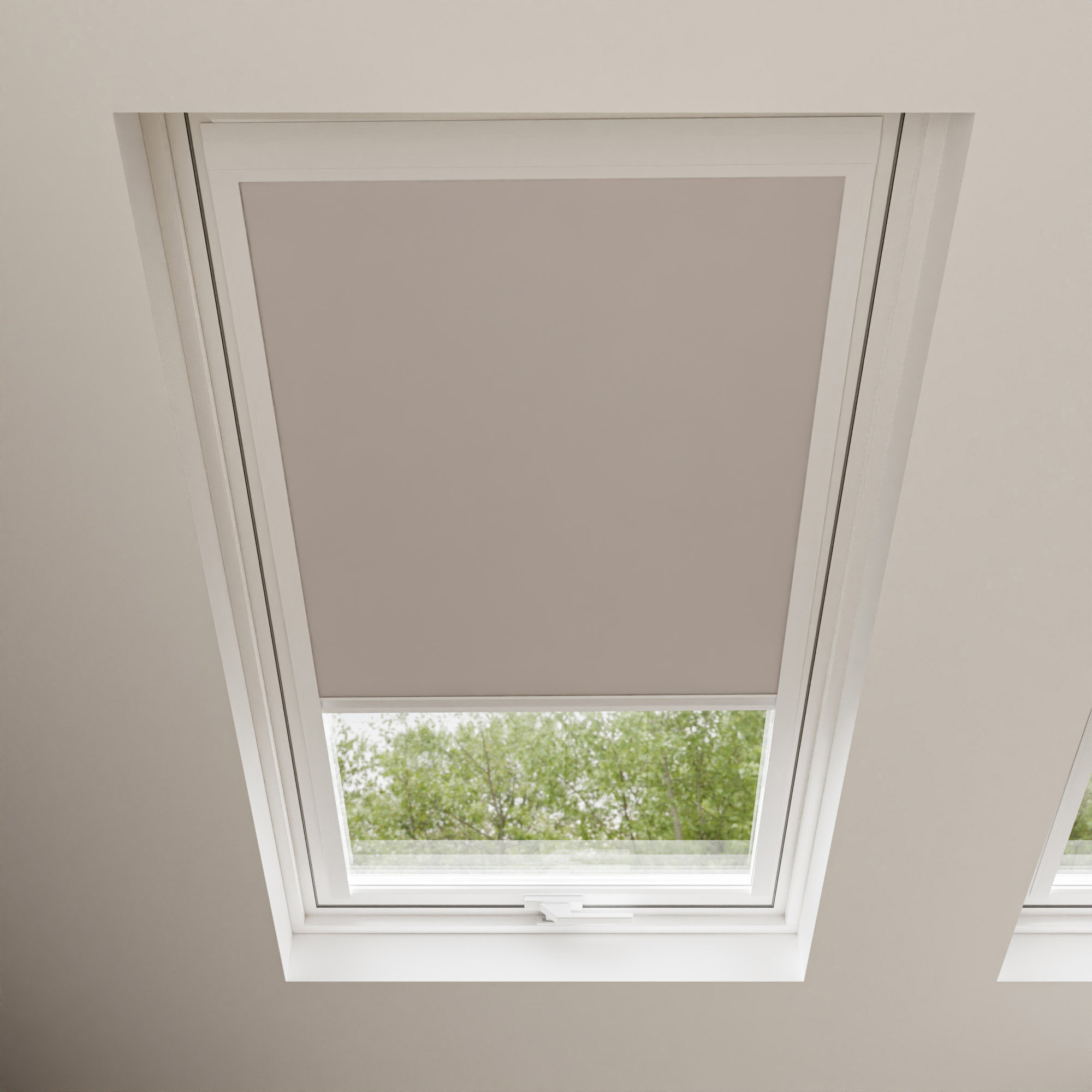 TradeChoice Blackout Beige Blind For Dakstra