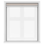 TradeChoice Blackout Beige Motorised Double Roller Blind