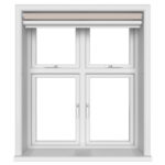 TradeChoice Blackout Beige Motorised Double Roller Blind