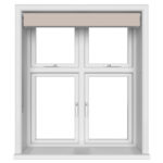 TradeChoice Blackout Beige Double Roller Blind