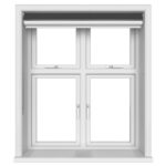 TradeChoice Blackout Black Double Roller Blind