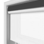 TradeChoice Blackout Black Double Roller Blind