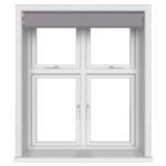 TradeChoice Blackout Charcoal Motorised Double Roller Blind