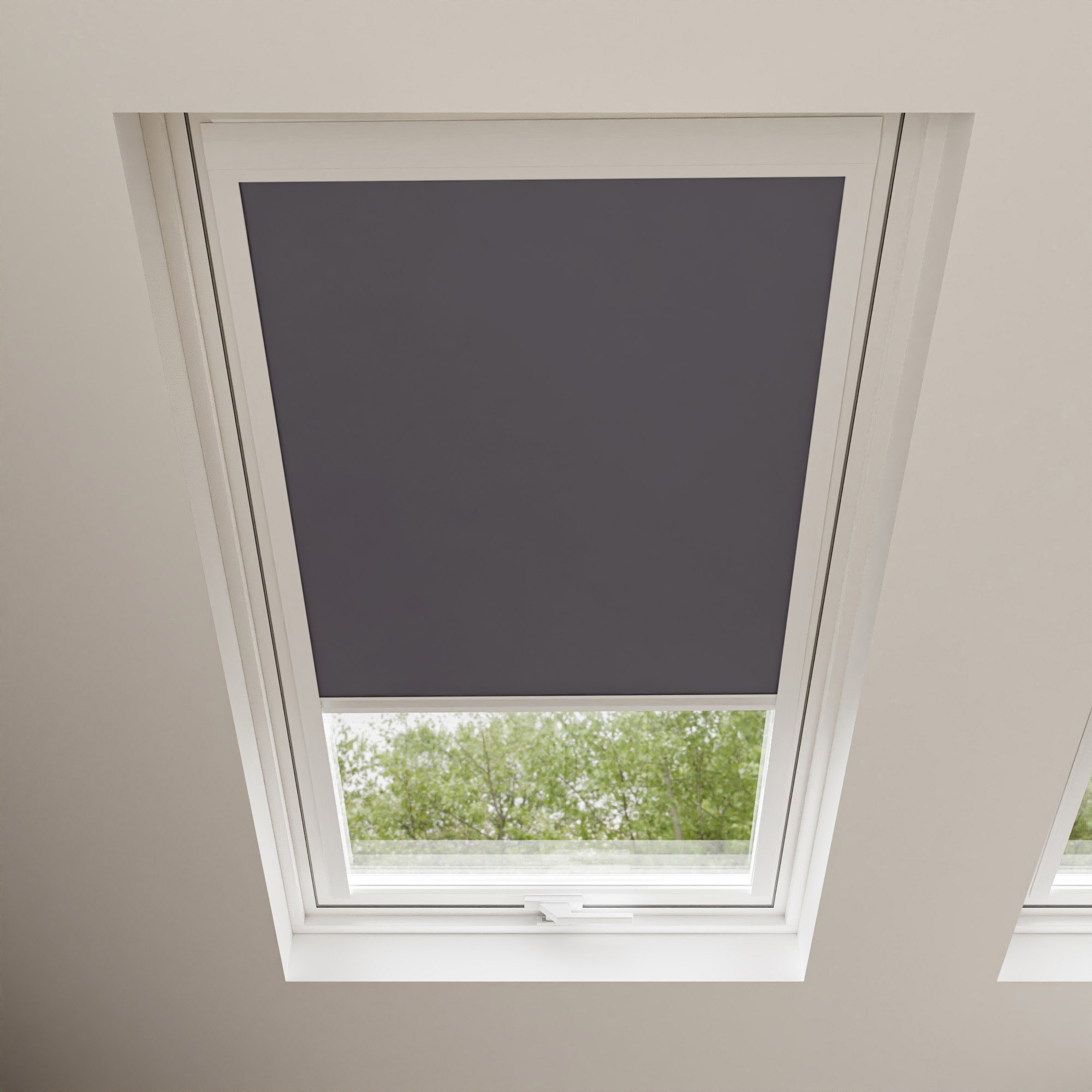 TradeChoice Blackout Dark Grey Blind For Fakro