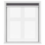 TradeChoice Blackout Dark Grey Motorised Double Roller Blind
