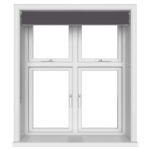 TradeChoice Blackout Dark Grey Double Roller Blind