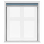 TradeChoice Blackout Denim Double Roller Blind