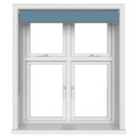 TradeChoice Blackout Denim Double Roller Blind