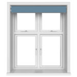 TradeChoice Blackout Denim Motorised Double Roller Blind