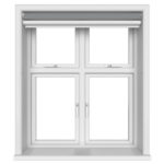TradeChoice Blackout Flint Grey Motorised Double Roller Blind