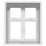 TradeChoice Blackout Flint Grey Motorised Double Roller Blind