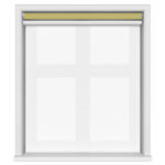 TradeChoice Blackout Green Motorised Double Roller Blind