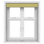 TradeChoice Blackout Green Double Roller Blind
