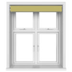 TradeChoice Blackout Green Motorised Double Roller Blind