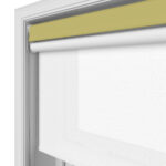 TradeChoice Blackout Green Double Roller Blind