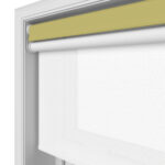 TradeChoice Blackout Green Motorised Double Roller Blind