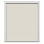 TradeChoice Blackout Ivory Motorised Double Roller Blind