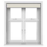 TradeChoice Blackout Ivory Double Roller Blind