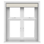 TradeChoice Blackout Ivory Motorised Double Roller Blind