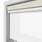 TradeChoice Blackout Ivory Double Roller Blind