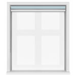 TradeChoice Blackout Light Blue Double Roller Blind