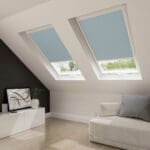 TradeChoice Blackout Light Blue Blind For Velux