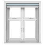 TradeChoice Blackout Light Blue Double Roller Blind