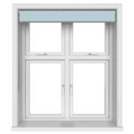 TradeChoice Blackout Light Blue Double Roller Blind