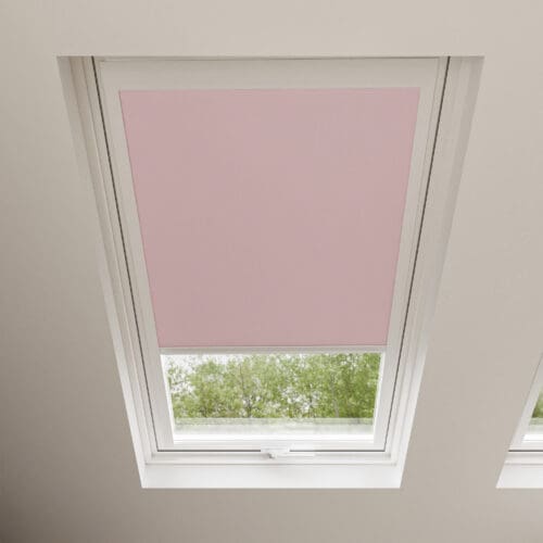 TradeChoice Blackout Pink Blind For RoofLITE