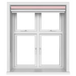 TradeChoice Blackout Pink Double Roller Blind