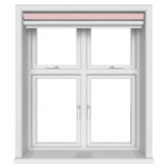 TradeChoice Blackout Pink Motorised Double Roller Blind