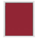 TradeChoice Blackout Red Motorised Double Roller Blind
