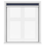 TradeChoice Blackout Royal Blue Motorised Double Roller Blind