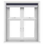 TradeChoice Blackout Royal Blue Motorised Double Roller Blind