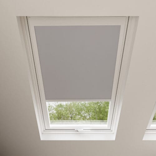 TradeChoice Blackout Silver Blind For RoofLITE