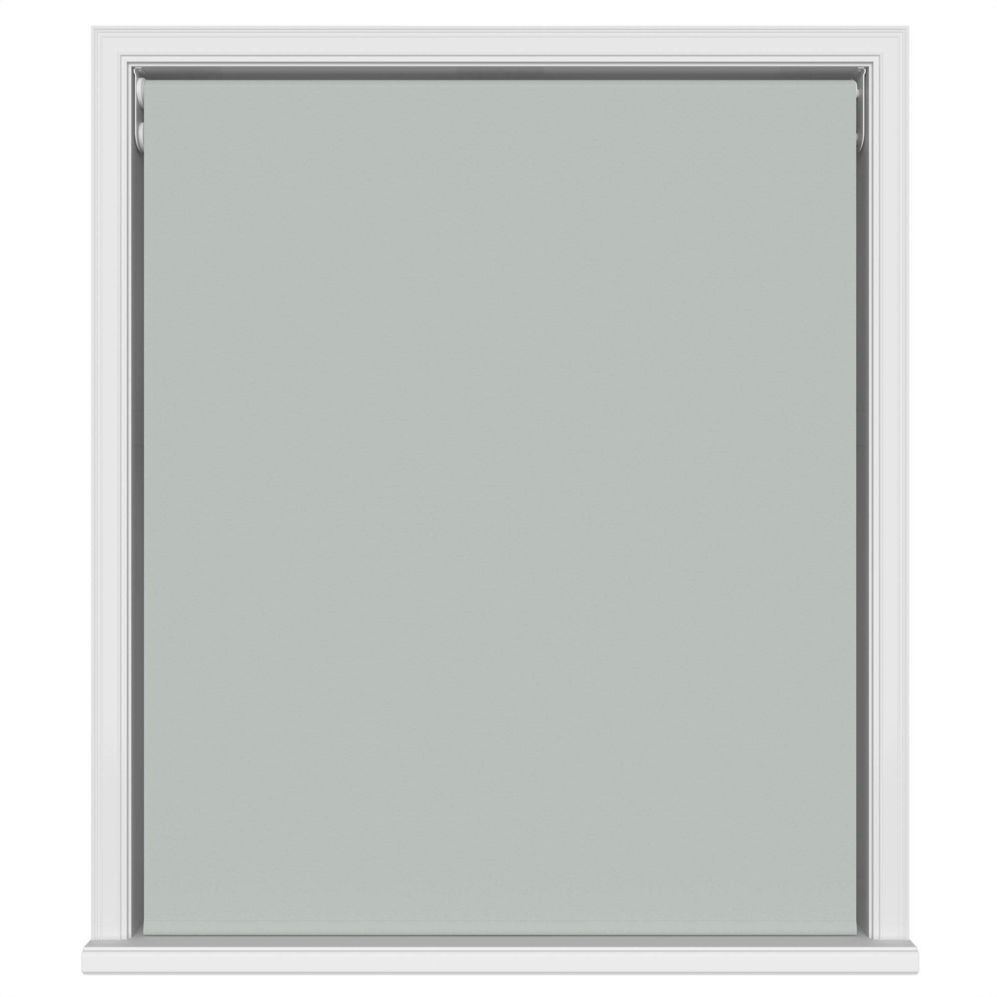 TradeChoice Blackout Slate Motorised Double Roller Blind - Image 2