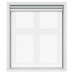TradeChoice Blackout Slate Motorised Double Roller Blind