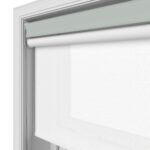 TradeChoice Blackout Slate Double Roller Blind