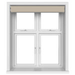 TradeChoice Blackout Stone Motorised Double Roller Blind