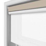 TradeChoice Blackout Stone Double Roller Blind