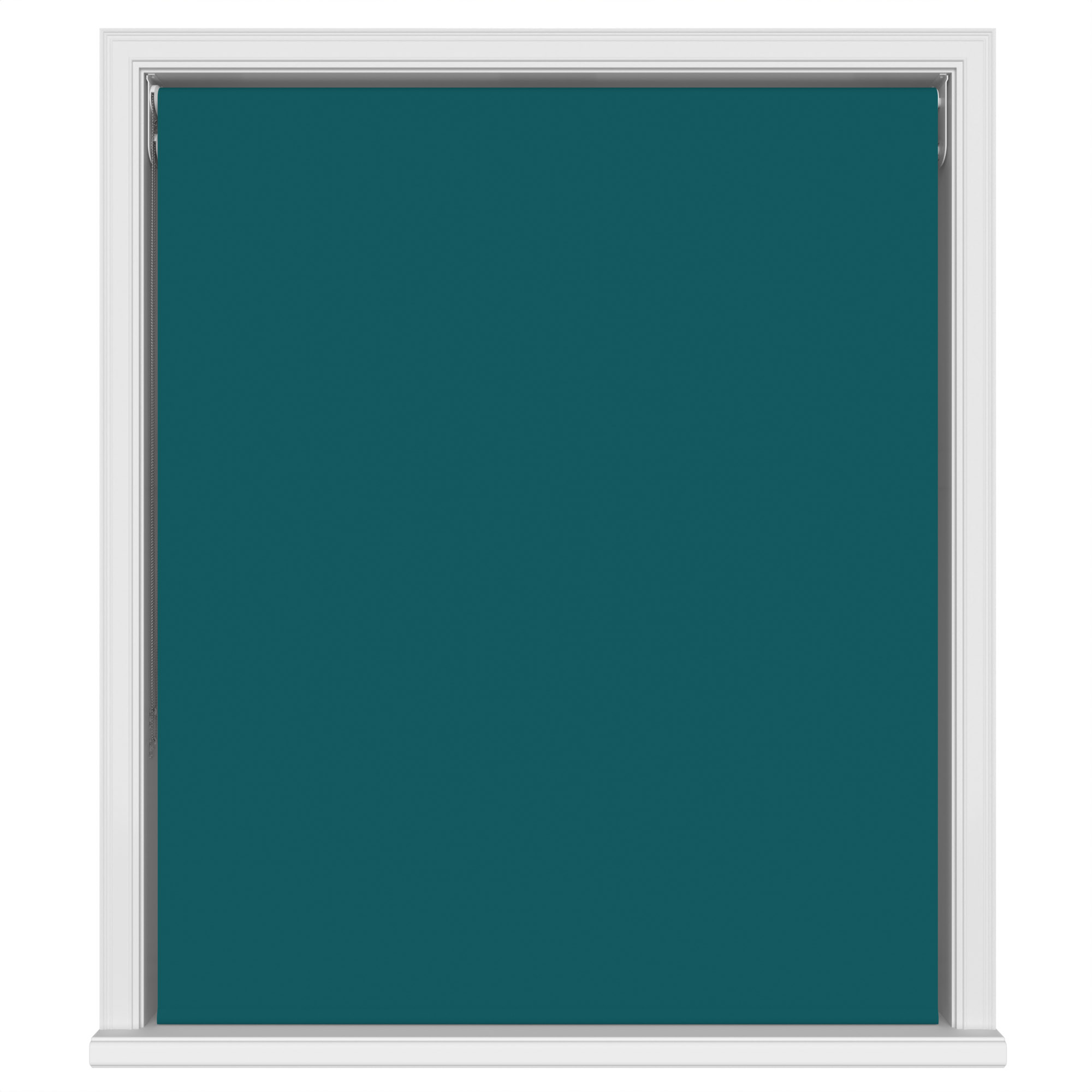 TradeChoice Blackout Teal Double Roller Blind - Image 2