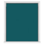TradeChoice Blackout Teal Motorised Double Roller Blind