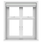 TradeChoice Blackout White Motorised Double Roller Blind